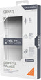 Zagg Crystal Palace - Soft case - D3O bescherming - Transparant