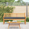 vidaXL - Ligbed - Kussens - voor - Banken - 2 - stuks - Antraciet - 200x40x8 - cm - Oxford - Stof
