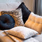 Dutch Decor KENZO - Kussenhoes met dierenprint 45x45 cm Rocky Road - bruin - met rits - zonder binnenkussen