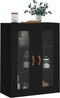 vidaXL - Wandkast - 69,5x34x90 - cm - zwart