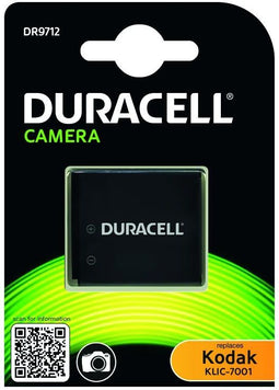 Duracell KLIC-7001 - Camera Accu Li-Ion 700 mAh 3,7 V - Zwart