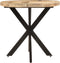 vidaXL - Eettafel - 140x80x75 - cm - massief - mangohout
