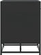 vidaXL - Schoenenbank - 60x40x53,5 - cm - bewerkt - hout - en - metaal - zwart