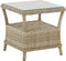Beliani PONZA - Loungeset voor 2 - Beige - PE rotan
