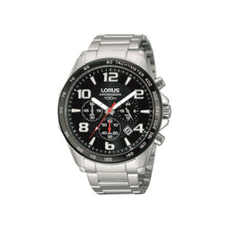Lorus RT351CX9 - Polshorloge - Quartz - Zilver edelstaal - Zwart