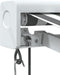 vidaXL - Luifel - uittrekbaar - 5x3 - m - stof - en - aluminium - antraciet - en - wit