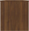 vidaXL - Salontafel - 102x50x52,5 - cm - bewerkt - hout - bruin - eikenkleur
