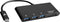 V7 V7UC3U-HUB-BLK-1E - USB-C naar 5-in-1 Hub - 3x USB 3.2 type-A - Zwart