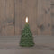 Anna's Collection - Kaars kerstboom wax led 3d vlam op batterij met...