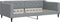 vidaXL - Slaapbank - 100x200 - cm - stof - lichtgrijs