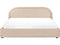 Bed met opbergruimte Bouclé QUILLIEN 180 x 200 cm Beige