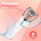Nince - Epileerapparaat dames - Epilator gezicht - 6 opzetstukken - Draadloos - IPX7 waterdicht - Wit/Roze