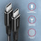 Axagon BUCM2-CM10AB - USB-C naar USB-C kabel - 1 m PD 240 W 5 A - Zwart