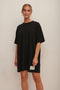 NA-KD Patch Detail T-Shirt Dress - Dames Jurk - Katoen - M