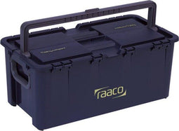 Raaco Compact 37 - Gereedschapskist - 7 inzetbakjes - Blauw