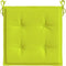 vidaXL - Tuinstoelkussens - 6 - st - 50x50x3 - cm - oxford - stof - felgroen