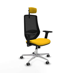 Bureaustoel Piqueras y Crespo D086G2W Geel