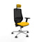 Bureaustoel Piqueras y Crespo D086G2W Geel