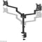 Neomounts DS60-425BL2 - Bureausteun voor 2 schermen tot 27