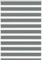 vidaXL - Zebra - rolgordijn - 100x150 - cm - stofbreedte - 95,9 - cm - donkergrijs
