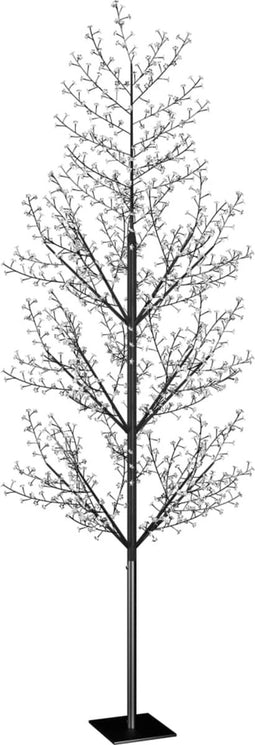 vidaXL - Kerstboom - 1200 - LED's - koudwit - licht - kersenbloesem - 400 - cm