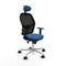 Piqueras y Crespo 1D086N1 - Bureaustoel - Hoogteverstelbaar - Licht Blauw