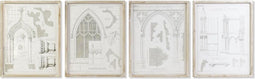 Schilderij DKD Home Decor 50 x 2 x 65 cm Neoklassiek (4 Onderdelen)