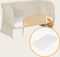 Lionelo Thomi Plus - 5-in-1 Meegroeibed - Co-Sleeper + Babybed + Box + Peuterbed + Bank - Beige (2 matrassen)