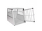 Eugad 0048HT aluminium honden transportbox - XL autobox - veilig reizen voor grote honden