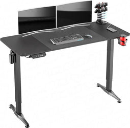 Bureau zit sta elektrisch verstelbaar - game bureau - 140 x 60 cm