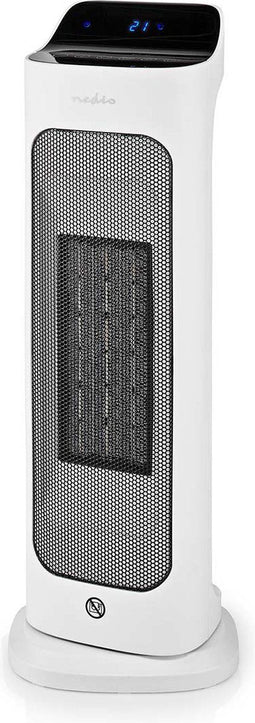 Nedis HTFA20WT - Keramische toren-ventilatorkachel - 1400/2000 W - Wit