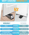 Deurstoppers Wedge - Heavy duty deurstopper antislip - 12x4x3 cm (2 stuks)