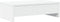 vidaXL - Monitorstandaard - met - lades - 50x27x15 - cm - bewerkt - hout - wit