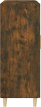 vidaXL - Dressoir - 69,5x34x90 - cm - bewerkt - hout - gerookt - eikenkleurig