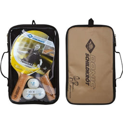 DONIC SCHILDKRÖT Persson 500 tafeltennisracketset - inclusief 3 ballen - hoes