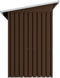 vidaXL - Tuinberging - 204x132x186 - cm - staal - antraciet