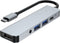 Gembird A-CM-COMBO5-02 - Hub USB - 4K Resolutie - Zilverachtig