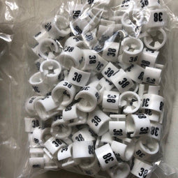 Minimarker wit/zwart 38 100st