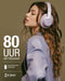Fresh 'n Rebel Clam 2 - Draadloze over-ear koptelefoon - 80 uur speelduur - Paars
