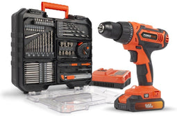 Powerplus POWDP15300 - Accuboormachine 20 V - 78 accessoires - 2000 mAh batterij