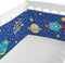 Wiegbeschermer HappyFriday Mr Fox Space rocket Multicolour 210 x 40 cm