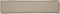 vidaXL - Ligbedkussen - Taupe - 180x40x8 - cm - Oxford - Stof