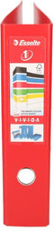 Esselte Kunststof Ordner - Capaciteit van 500 A4-Vel - Rugbreedte van 75mm - Rood