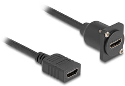 Delock 87982 - HDMI Kabel - 20cm - Zwart