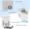TZS First Austria 5104 - IJsblokjesmachine - 15 kg per 24 uur - Wit