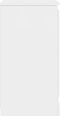 vidaXL - Dressoirs - 2 - st - 37,5x35,5x67,5 - cm - bewerkt - hout - hoogglans - wit