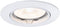Paulmann Premium Line - Inbouwlamp zwenkbaar rond 83 mm 30° GU5,3 max. 50W 230/12V dimbaar Wit