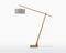 GOOD&MOJO Vloerlamp Andes - Bamboe/Lichtgrijs - 72x47x176cm - Scandinavisch,Bohemian - Staande lampen voor Woonkamer - Slaapkamer