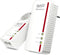 AVM FRITZ! Powerline 1260E - WLAN Set - 1200 Mbps Powerline 1.2Gbps en 866 Mbps WiFi - (2 stuks)