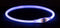 Trixie Halsband Usb Flash Light Lichtgevend Oplaadbaar Blauw 30 MMX70 CM